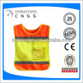 100% polyester safety vest for kids with pockets